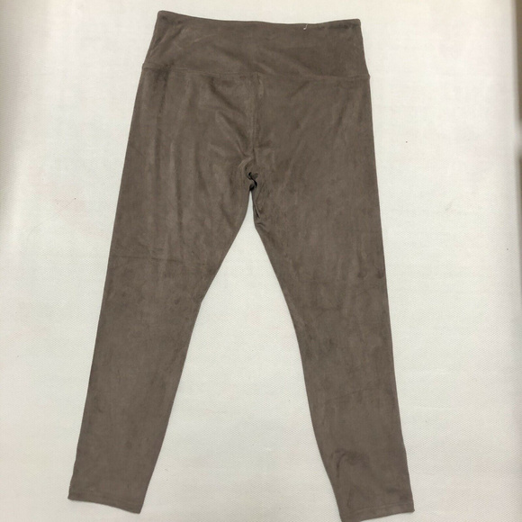 Style&Co Faux Suede Pull On Comfort Weist Leggings - Picture 2 of 5